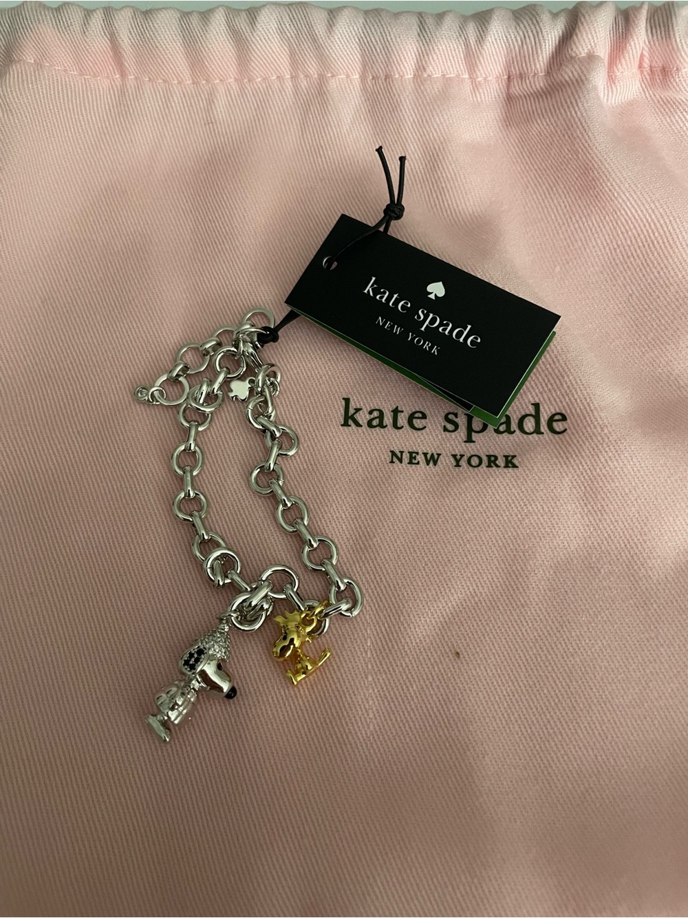 Kate Spade ♠️ Snoopy Charm Bracelet